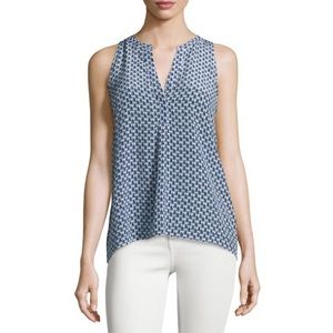 Joie Aruna Sailboat-Print Tank, Porcelain